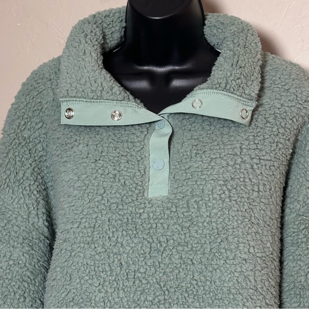 NWT SO Women's Cozy Sherpa Pullover Jacket